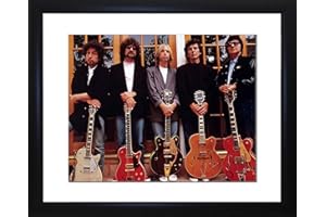 PICTURE FAVOURITES Traveling Wilburys (Bob Dylan, Jeff Lynne, Tom Petty, George Harrison and Roy Orbison) Framed Photo