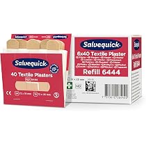 Salvequick Set Ricarica Dispenser Cerotti – 240 Cerotti Tessili + 270 Cerotti Impermeabili – Con Dispenser E Chiave