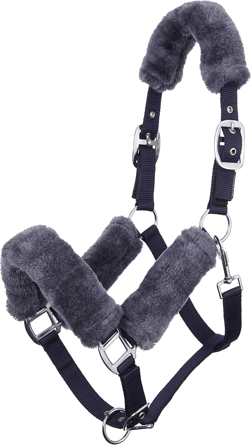 Lemieux Cómodo Cuello de Cabeza para Caballos, Forro Polar Suave, Ajustable y Duradero