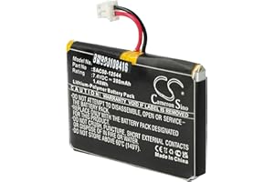 vhbw 1x Batterie Compatible avec SportDOG SD-3225, SD-1825, SD-1225, SD-2525 Collier de Dressage (200mAh, 7,4V, Li-polymère)