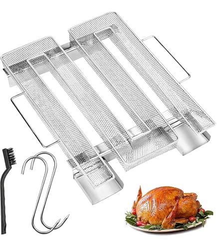 Affumicatore A Spirale, In Acciaio Inox, Ideale Per Affumicare Carne Calda O Fredda, Formaggio, Pesce E Maiale (B - 4