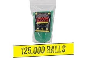 PWR Tek PWR Ballz Gel Blaster Ammo - Biodegradable Non-toxic Gel Splatter Bullets for Gel Blaster Gun Pistol | 7-8mm