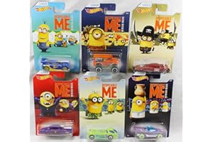 Mattel DWF12 - Hot Wheels Despicable Me Minions Vehicle - wybierany losowy 1 sztuka