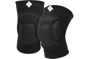 SHADOW DANCE UK Knee Pads - Soft Breathable knee support for Men Women Kids - Thick Sponge, Stretchable, Shock Absorption knee brace for Volleyball Football Dance Yoga Running Cycling (XL)