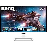 BenQ EW270Q 27" 2K QHD 200Hz IPS Gaming Monitor | HDRi|1200:1 Contrast|90% P3 Gamut|350 nits|Built-in-Speakers(5W X2)|AMD FreeSync Premium|USB-C (65 W