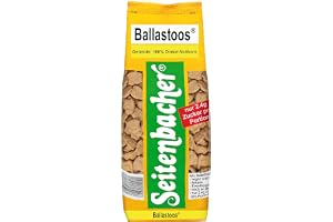 Seitenbacher Ballastoos fullkornsinkel med äppeljuice, förpackning med 6 (6 x 500 g förpackning)
