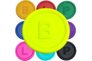 SCHWABMARKEN Gettoni Fiches Chips B, P o L in 14 Colori a Un Prezzo VANTAGGIOSO