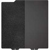 TIOPY A1 Mini Smooth PEI + Textured PEI Building Plate 184 x 184 mm Flexible Steel Sheet for Bambu A1 Mini 3D Printer Black