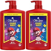Old Spice S&uuml;per Mario 3&rsquo;&uuml; 1 Arada Duş Jeli 1000 Mililitre (2 paketi)