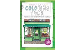 Urban Anna Coloring Book: Enchanting Shopfronts from Around the World
