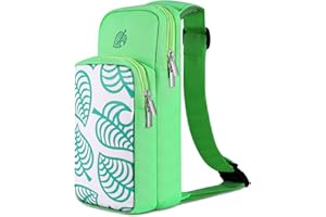 TNP PRODUCTS TNP Torba na przełącznik, torba podróżna kompatybilna z Nintendo Switch & Switch Lite, torba na ramię, torba podróżna, uroczy przenośny plecak do przenoszenia, na zwierzęta, do gier, akcesoria,