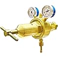 SEEMA® Single Stage Double Gauge High Flow Oxygen Gas Pressure Regulator(ISI Certified) (IOX 14)