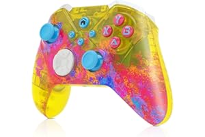 TURPOW Wireless Controller Replacement for Xbox Gamepad With WIFI/Programming/Vibration/3.5mm Audio Jack/Turbo (Upgrade Needed)