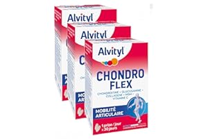 Urgo GOVital - Chondro Flex chondroitine glucosamine collagène MSM Vit C - TROIS MOIS DE TRAITEMENT - Lot de 3 boites