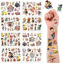 8 Blätter Prinzessin-Tattoos Für Kinder – 200+ Sticker, Wasserdicht & Hautfreundlich, Perfekt Für Geburtstag & Party