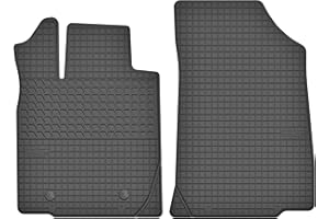 MOTOHOBBY Przednie gumowe dywaniki samochodowe dedykowane do Dacia Logan I (2004-2012) / Duster I (2010-2016) / Sandero I (2008-2012)