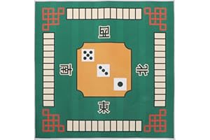 CORHAD 1pc Paigow Table Mat Majiang Table Mat Dominos Slip Resistant Mat Mahjong Table Cloth Table Cover Table Mats Jongg Table Cloth Gaming Tabletop Cover Game Poker Anti Pad Non-slip X7