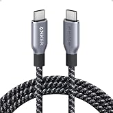 Anker Prime USB-C - USB-C Kablosu, 240W, 90 cm Hızlı Şarj Kablosu, Geri D&ouml;n&uuml;şt&uuml;r&uuml;lm&uuml;ş Naylon &Ouml;rg&uuml;l&uuml; Tasarım, Siyah - A88E2