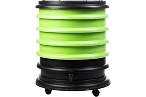 WORMbox | Vermicompostador Compostera 4 bandejas Anis Verde | 64 litros | Composta residuos orgánicos, lombrices producen Humus de Lombriz