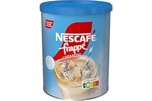 NESCAFÉ Frappé typ Iced-Coffee, kawa frappé z kawą rozpuszczalną, bez laktozy, kofeiną, 1 opakowanie (1 x 275 g)