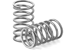 GUNGY Ressort de Compression 35mm Ressorts Compression en Acier Inoxydable Diamètre du Fil 2mm Diamètre Extérieur 20mm Force du ressort 6,1KG 4 Pièces