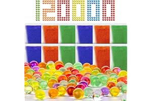 GSV Essentials Ammo Refill for Gel Blaster G-u-n, Realistic Shooting Action, Perfect for Indoor and Outdoor Play, Easy To Use, Reliable Performance, Random Colour,