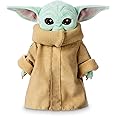 Disney Store Official Grogu Plush Soft Toy, Star Wars The Mandalorian, Baby Yoda, 25cm/9”, Cuddly Grogu Toy With Classic Robe and Embroidered Facial Features, Suitable for All Ages