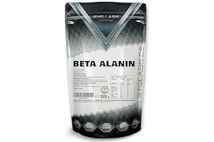 ‎SYGLABS NUTRITION Beta Alanin - 1000g reines Beta Alanine Pulver - vegan und ohne Zusätze