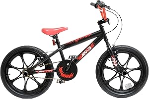 XN BMX 18" 7 Spoke MAG Wheel Freestyle Bike Gyro Stunt Pegs Kids Boys Girls