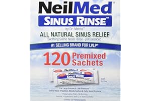 Neilmed Adult Nasal Irrigation Refill Mixture Sachets 120 Pack