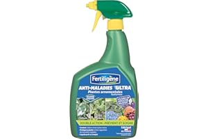 FERTILIGÈNE FERTILIGENE FSUPAL800 - Pulvérisateur Anti-Maladies Plantes Ornementales Ultra Naturel 800 ML - Préventif et curatif - Combat l'oïdium et Les Taches Noires - Protège Contre l'appation de Maladies