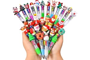 Chtuiklri 30 penne natalizie multicolori, Gadget natalizi, Penne natalizie, Gadget natale bambini, Regalini natale bambini, regalini fine festa compleanno, Gadget di compleanno