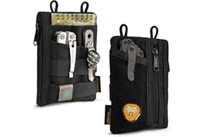 ‎VIPERADE VIPERADE VE18 Klein EDC Tasche,Klein Werkzeugtasche mit 6 Taschen,EDC Tool Organizer Tasche für Herren,Klein EDC Multitool Taschen Organizer Pocket Pouch mit Klettverschlussbereich
