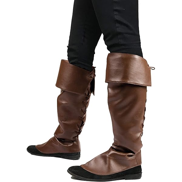 Boot Covers Costume Funtasma Pirate Boots For Kids Distressed
