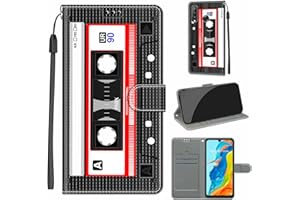 TOMYOU Custodia Huawei P30 Lite, Cover per Huawei P30 Lite New Edition, Portafoglio Protettiva Flip Custodia in Pelle PU Premium per Huawei P30 Lite/Nova 4e