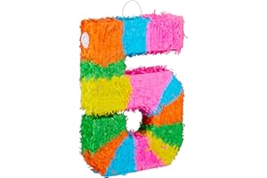 Relaxdays - Pinata Chiffre 5, 10025189_907 - version allemande