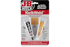 J-B Weld 8276SPA - Soldadura - Inmediata - En frio - Acero Reforzado - Formula rápida - Epoxi - Formula fría - Reparaciones - Múltiples superficies (56,8gr)