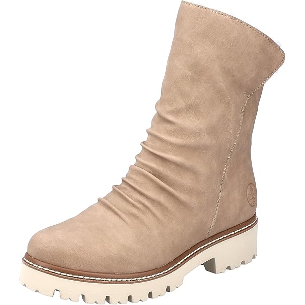 Rieker Dames 72617 veterlaarzen, zwart, 37 EU, zwart, 37 EU