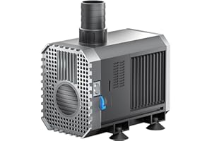 SunSun CHJ-6000 Pompa da Laghetto, 6000 l/h 100 W, controllo del flusso, per circolazione acqua