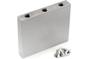 Musiclily Ultra 42 mm Solida Stål Tremolo Block för Elgitarr Floyd Rose Tremolo