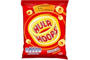 KP Hula Hoops Ready Salted - Pack Size = 32x34g