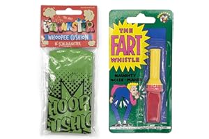 ihoot Whoopee Cushion and Fart Whistle 2-in-1 Bundle | Party Bag Fillers for Kids, Stocking Fillers Kids Prank Kit Boys