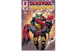 Grupo Erik Poster DeadPool Y Lobezno 1 - Laminas decorativas 61x91,5cm a todo color | Posters para pared ideal decoración habitación