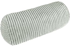 ‎BOOKIEPAD Bookiepad Nackenrolle Cozy Shara, Cord Komfortables Lese-Accessoire, Modernes Design (Salbei)