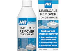 HG Hagesan 605050106 Away Foam Spray 3X Silger 500 ml Skuteczny środek do czyszczenia kamienia łazienkowego - dokładnie usuwa trwałą skalę
