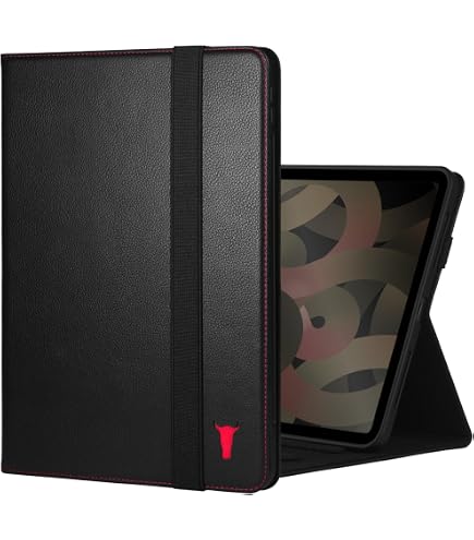Gecko EasyClick 2.0 Tablet Hülle Für IPad Air (2020/2022) 10.9 Zoll – Nachhaltig, Mit Weck-/Schlaffunktion, Schwarz