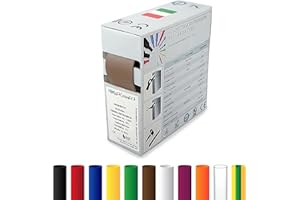 MarketConnect® Guaina Termorestringente Ø 6,4 mm, L 12mt • MARRONE • MINIBOX 2:1 STANDARD