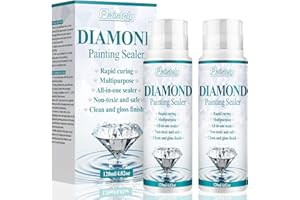 Paistely Diamond Painting Sealer, 120 ml Diamond Art Sealer, Diamond Art Glue, Diamond Painting Accessories for Fixing and Diamonds Shine Permanently(P1)