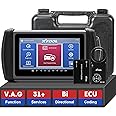 XTOOL InPlus IK618 Car Diagnostic Tool with KC100 (Valued ￡299), 4000+ Active Test, ECU Coding, 31+ Resets, All System Diagnoses, V.A.G Function, 2-Year Update, Upgrad of X100 Pad Plus
