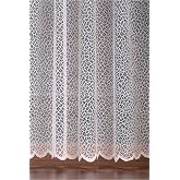 Evdepo Home Kırık Beyaz Ekstraforlu Pilesiz T&uuml;l Perde 160 x 200 cm
